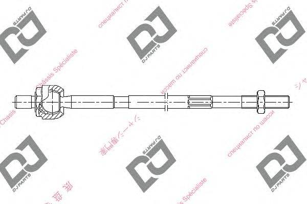 Осевой шарнир, рулевая тяга DJ PARTS DR1275