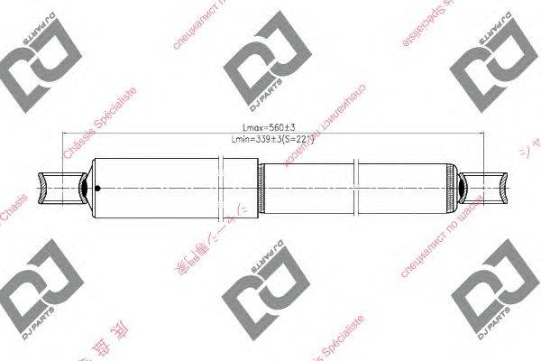 Амортизатор DJ PARTS DS2229HT