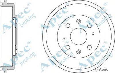 Тормозной барабан APEC braking DRM9938