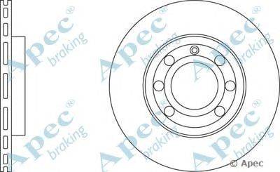 Тормозной диск APEC braking DSK2114