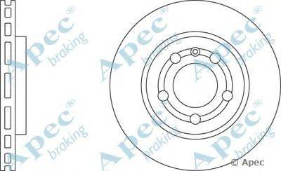 Тормозной диск APEC braking DSK2116