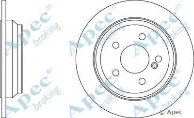 Тормозной диск APEC braking DSK2135