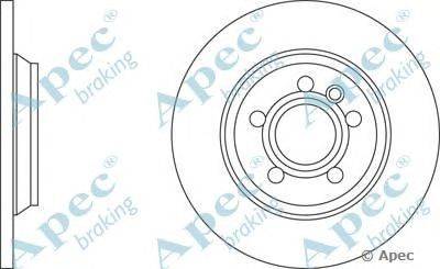 Тормозной диск APEC braking DSK2159