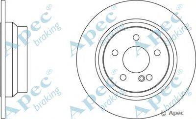 Тормозной диск APEC braking DSK2194