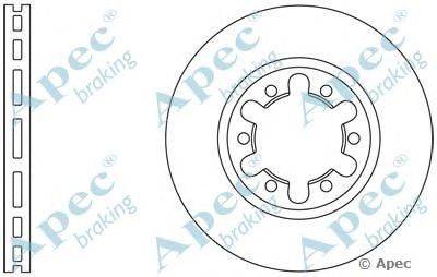 Тормозной диск APEC braking DSK2316