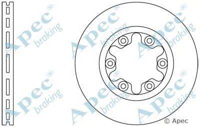 Тормозной диск APEC braking DSK2320
