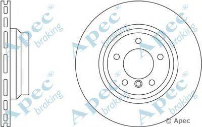 Тормозной диск APEC braking DSK2413