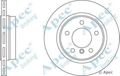 Тормозной диск APEC braking DSK2478
