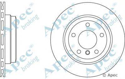 Тормозной диск APEC braking DSK2715