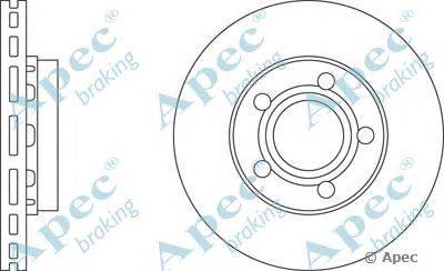 Тормозной диск APEC braking DSK329