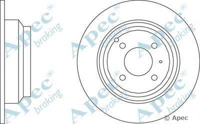 Тормозной диск APEC braking DSK913