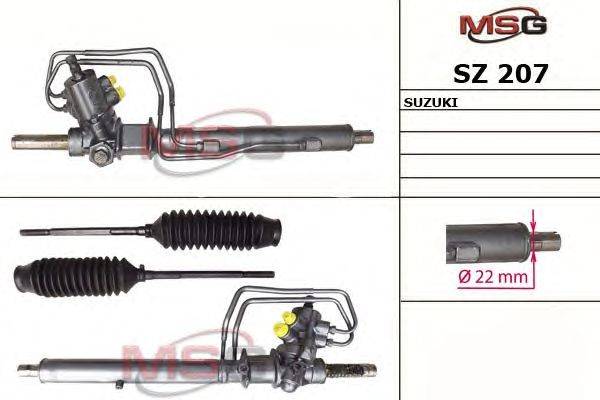 Рулевой механизм SUZUKI 01874505