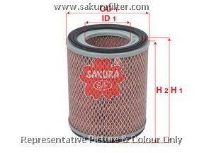 Воздушный фильтр SAKURA  Automotive A1858