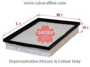 Воздушный фильтр SAKURA  Automotive A-5584