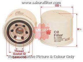 Масляный фильтр SAKURA  Automotive C1202