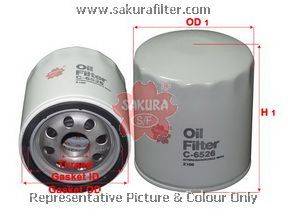 Масляный фильтр SAKURA  Automotive C-6526