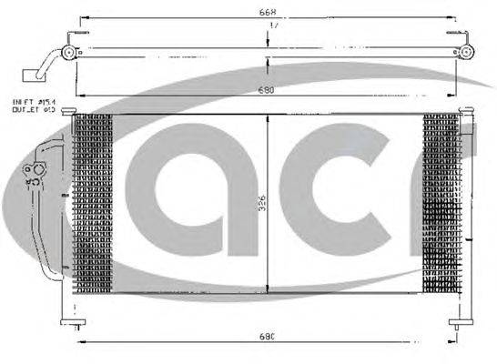 Конденсатор, кондиционер ACR 300429