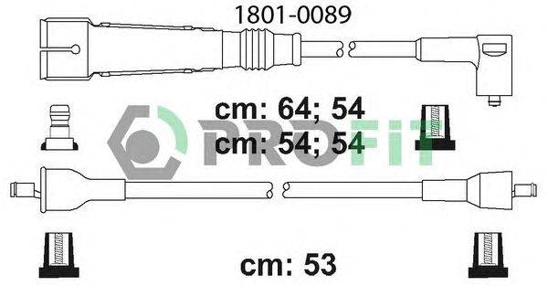 Комплект проводов зажигания PROFIT 1801-0089