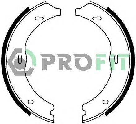 Комплект тормозных колодок PROFIT 5001-4003