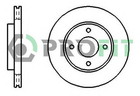 Тормозной диск PROFIT 50101072
