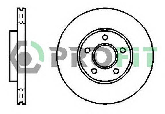 Тормозной диск PROFIT 50101172