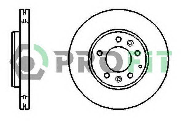 Тормозной диск PROFIT 50101210