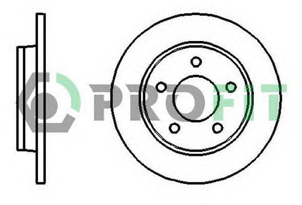 Тормозной диск PROFIT 5010-1420
