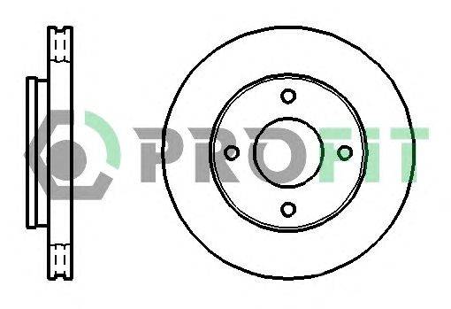 Тормозной диск PROFIT 5010-1621