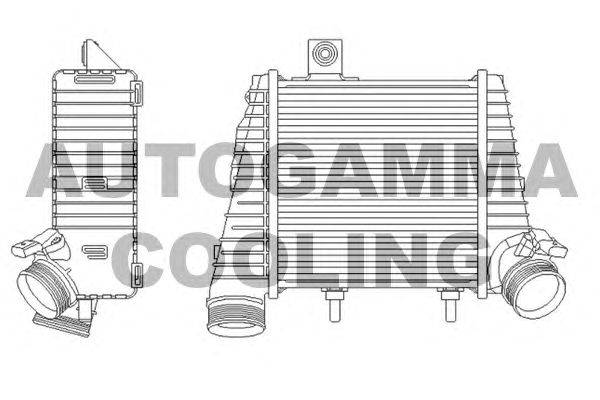 Интеркулер AUTOGAMMA 105742