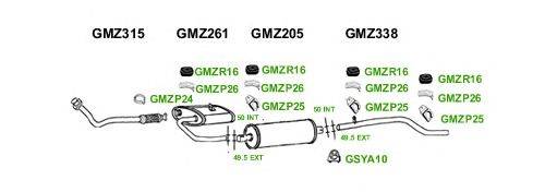 Система выпуска ОГ GT Exhaust 1199