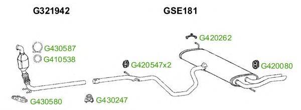 Система выпуска ОГ GT Exhaust 7863