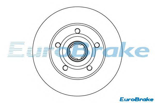 Тормозной диск EUROBRAKE 5815204757