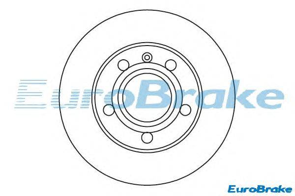 Тормозной диск EUROBRAKE 5815204778
