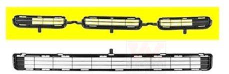 Решетка вентилятора, буфер VAN WEZEL 5471599