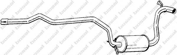 Средний глушитель выхлопных газов BOSAL 288-051