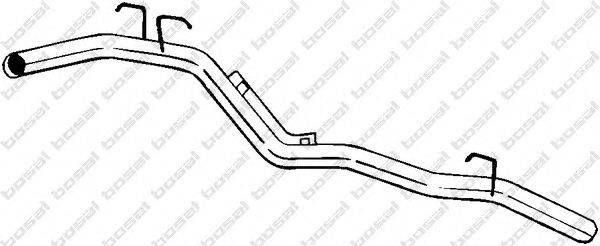 Труба выхлопного газа BOSAL 436047
