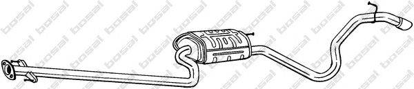 Глушитель выхлопных газов конечный BOSAL 291031