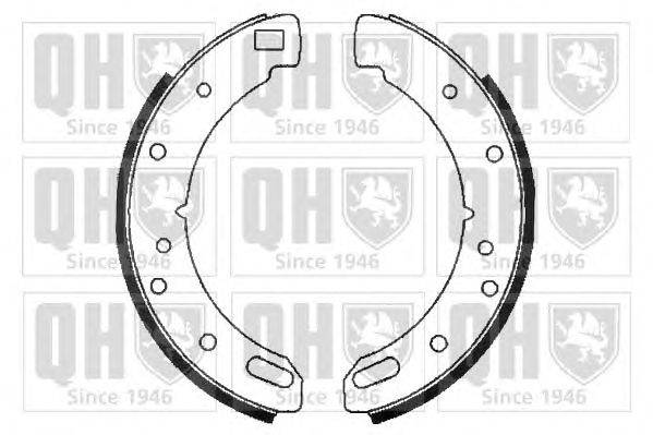 Комплект тормозных колодок, стояночная тормозная система QUINTON HAZELL BS784