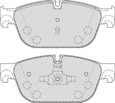 Комплект тормозных колодок, дисковый тормоз FERODO FDB4313