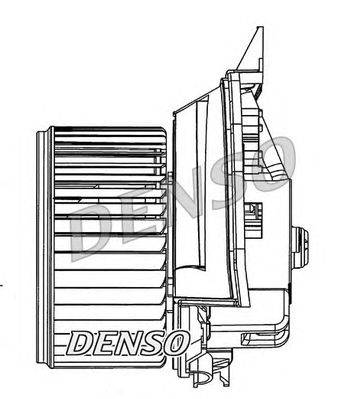 Вентилятор салона DENSO DEA20202