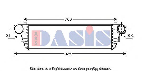 Интеркулер AKS DASIS 127006N