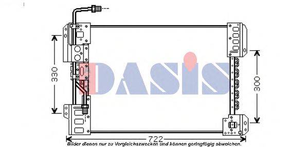 Конденсатор, кондиционер AKS DASIS 132020N