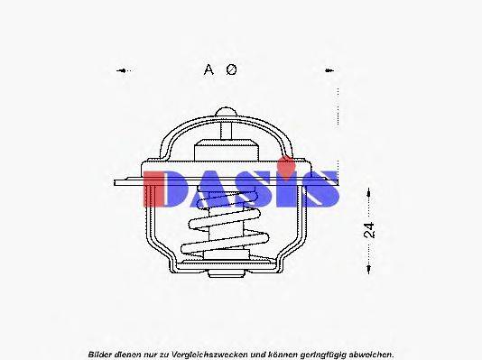 Термостат, охлаждающая жидкость AKS DASIS 751083N