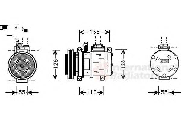 Компрессор, кондиционер SCHLIECKMANN 6006K228