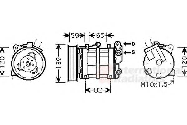 Компрессор, кондиционер SCHLIECKMANN 6013K315