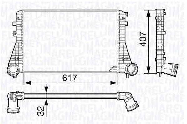 Интеркулер MAGNETI MARELLI 351319202830