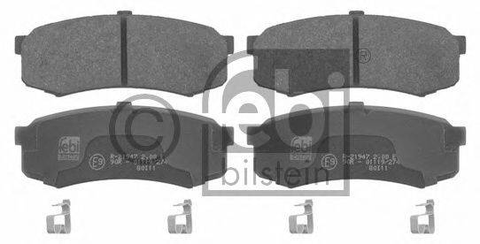 Комплект тормозных колодок, дисковый тормоз FEBI BILSTEIN 0252194715W