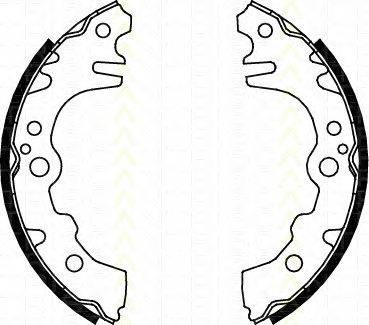 Комплект тормозных колодок TRISCAN 8100 41619