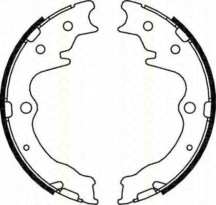 Комплект тормозных колодок, стояночная тормозная система TRISCAN 8100 50003