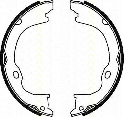 Комплект тормозных колодок, стояночная тормозная система TRISCAN 810080011